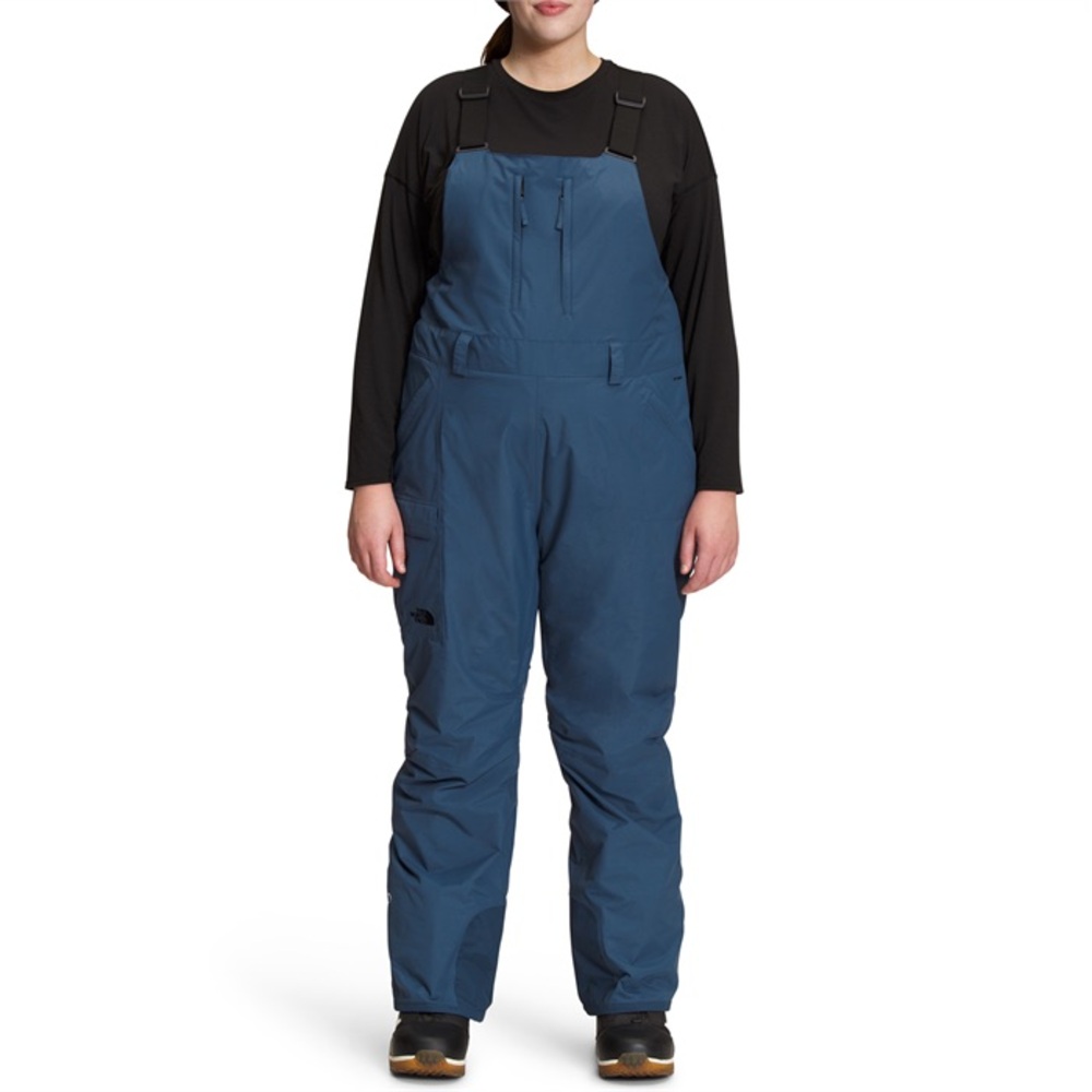 The North Face Freedom Plus Bibs Shady Blue Women's Size 3X